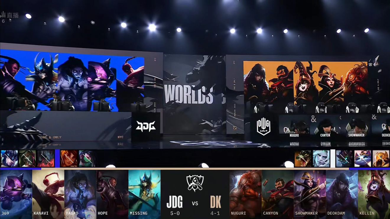 英雄联盟s12小组赛:DK战胜G22