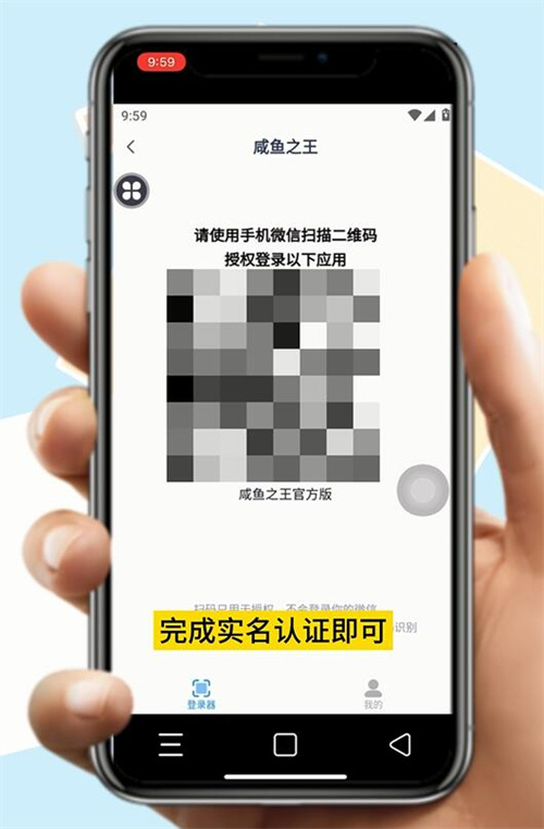 咸鱼之王扫码登录操作教程5